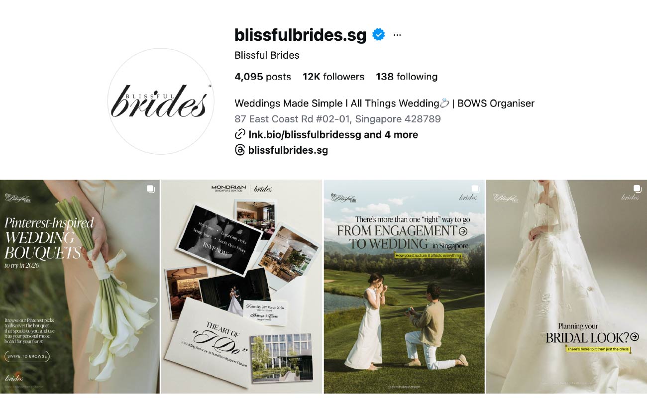 Blissful Brides wedding celebration