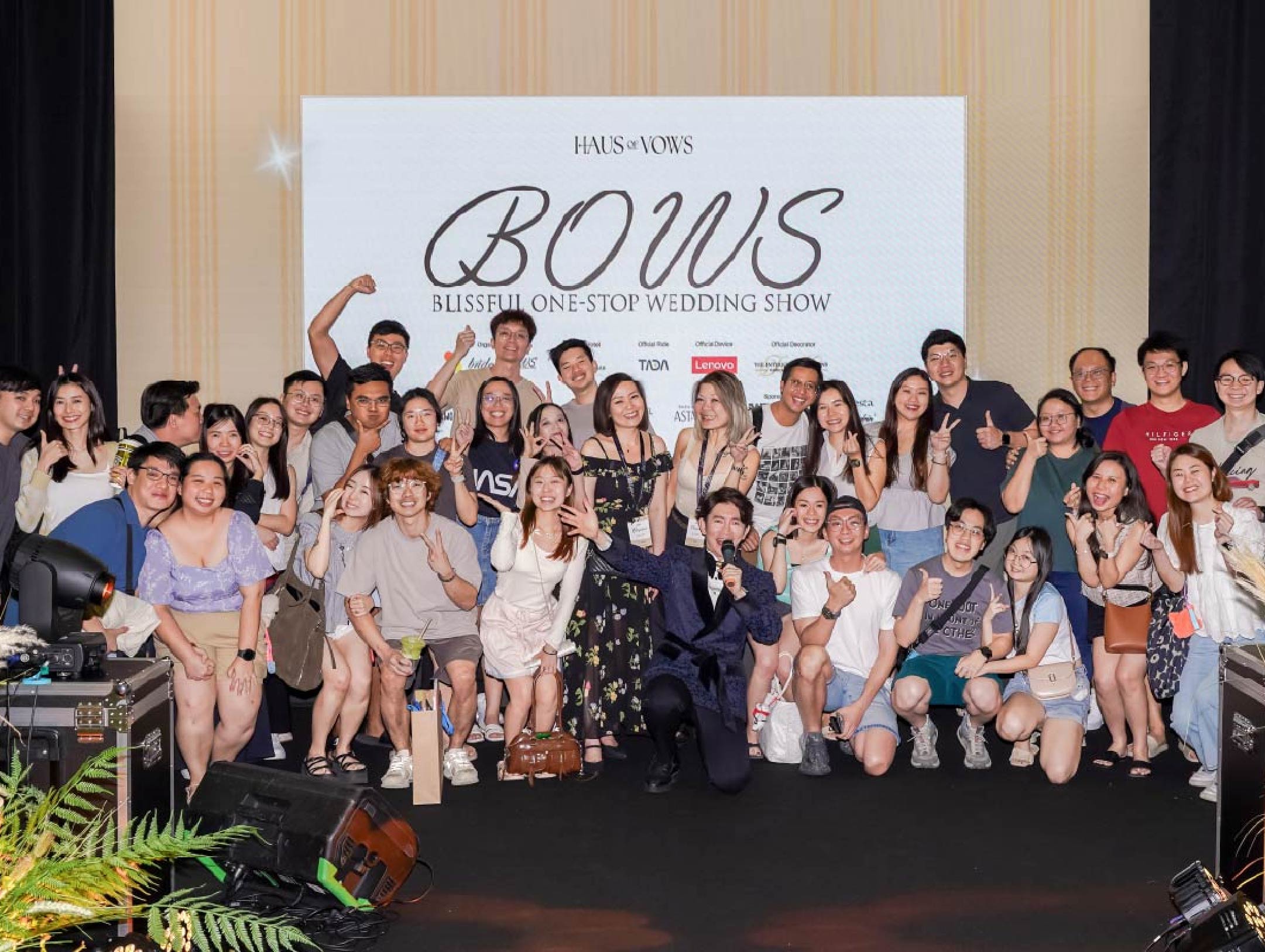 BOWS wedding show team
