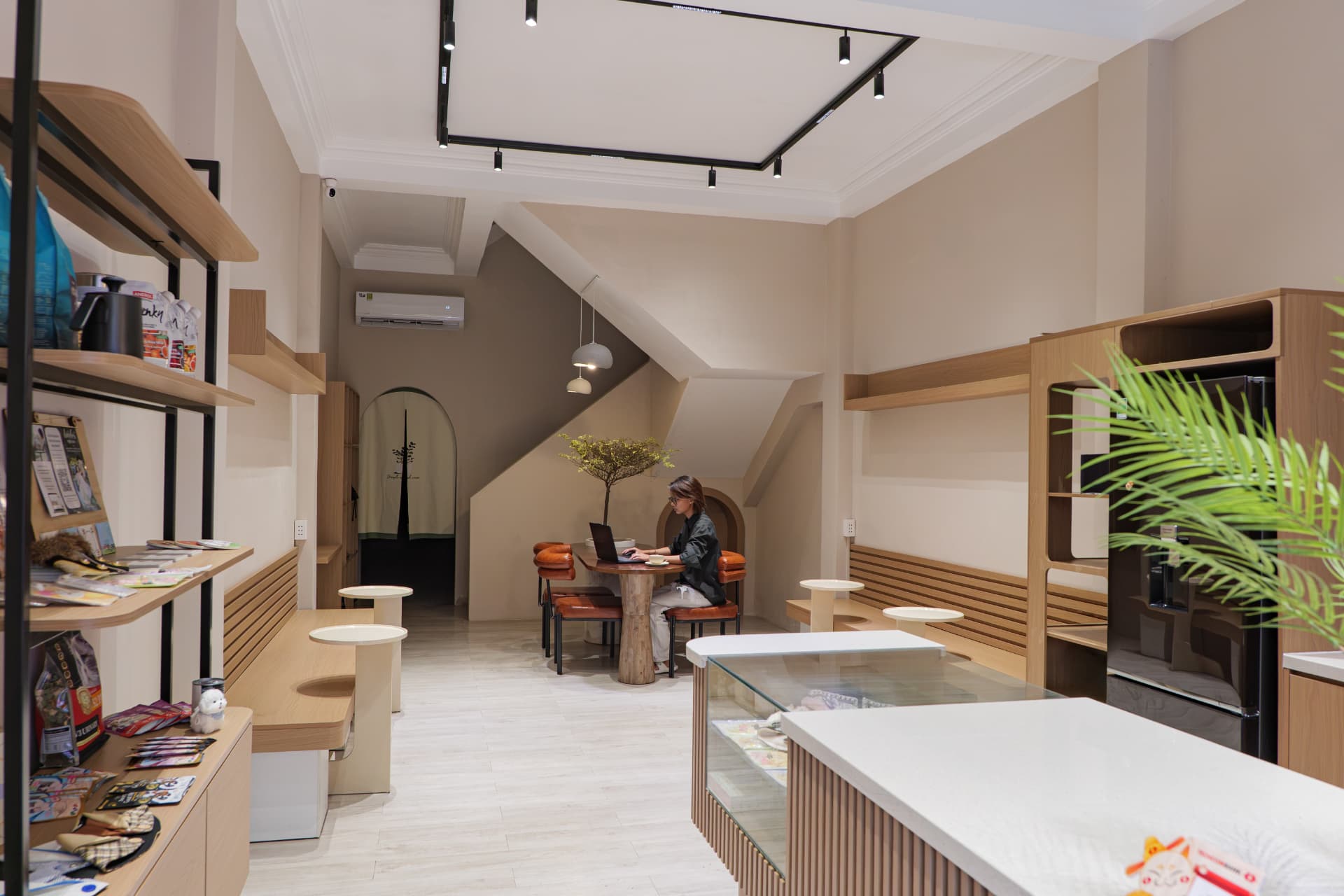 Citrus Café interior and display area